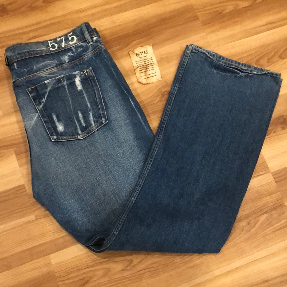 575 distressed men’s jeans 40x32